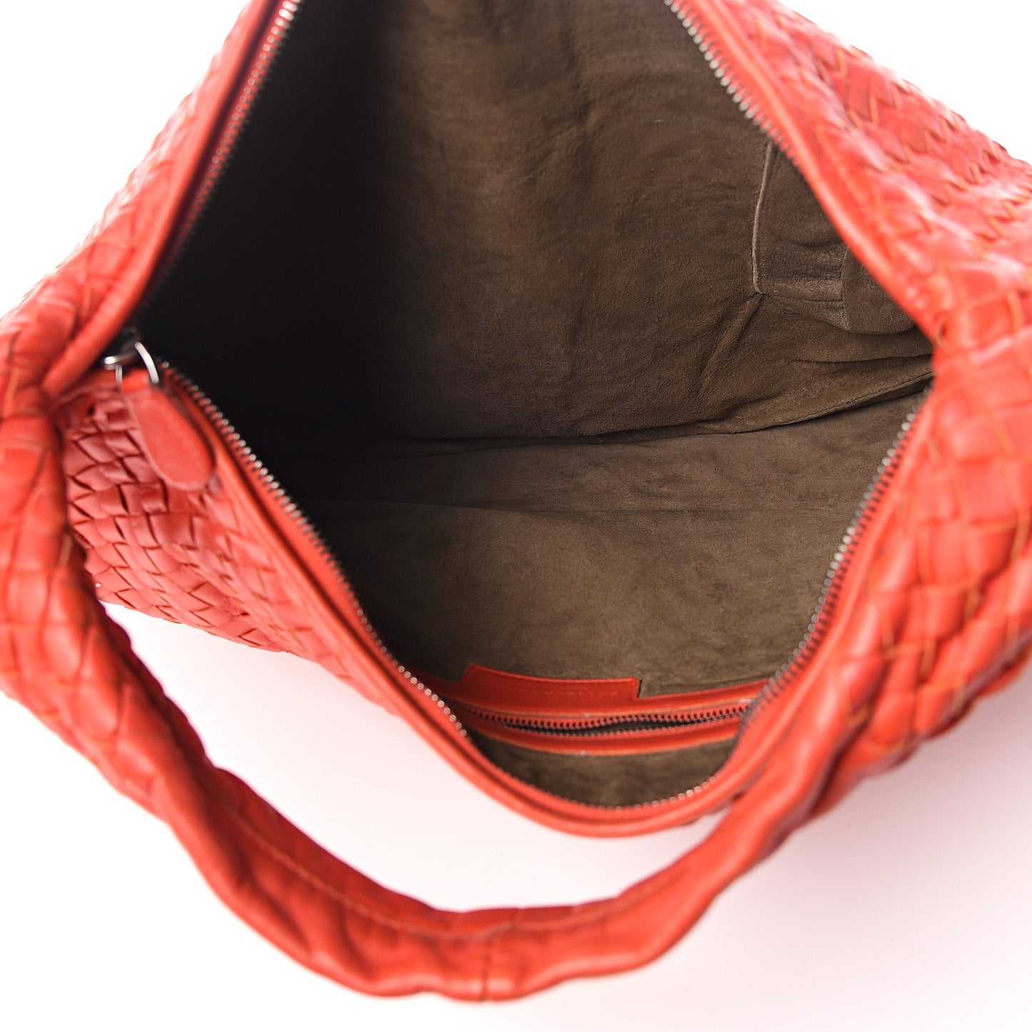 Nappa Intrecciato Large Veneta Hobo Vesuvio