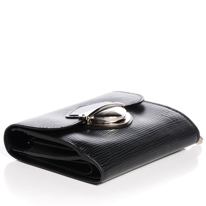 Louis Vuitton Epi Joey Wallet Black 4 of 8