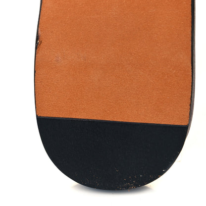 Givenchy Lambskin Elba Logo Mule Slippers 36.5 Burgundy 8 of 9