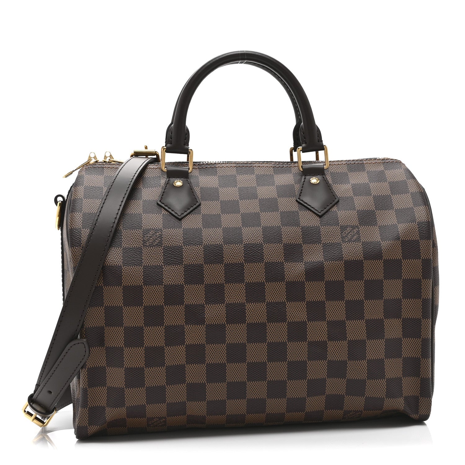 Louis Vuitton Damier Ebene Speedy Bandouliere 30 1 of 9