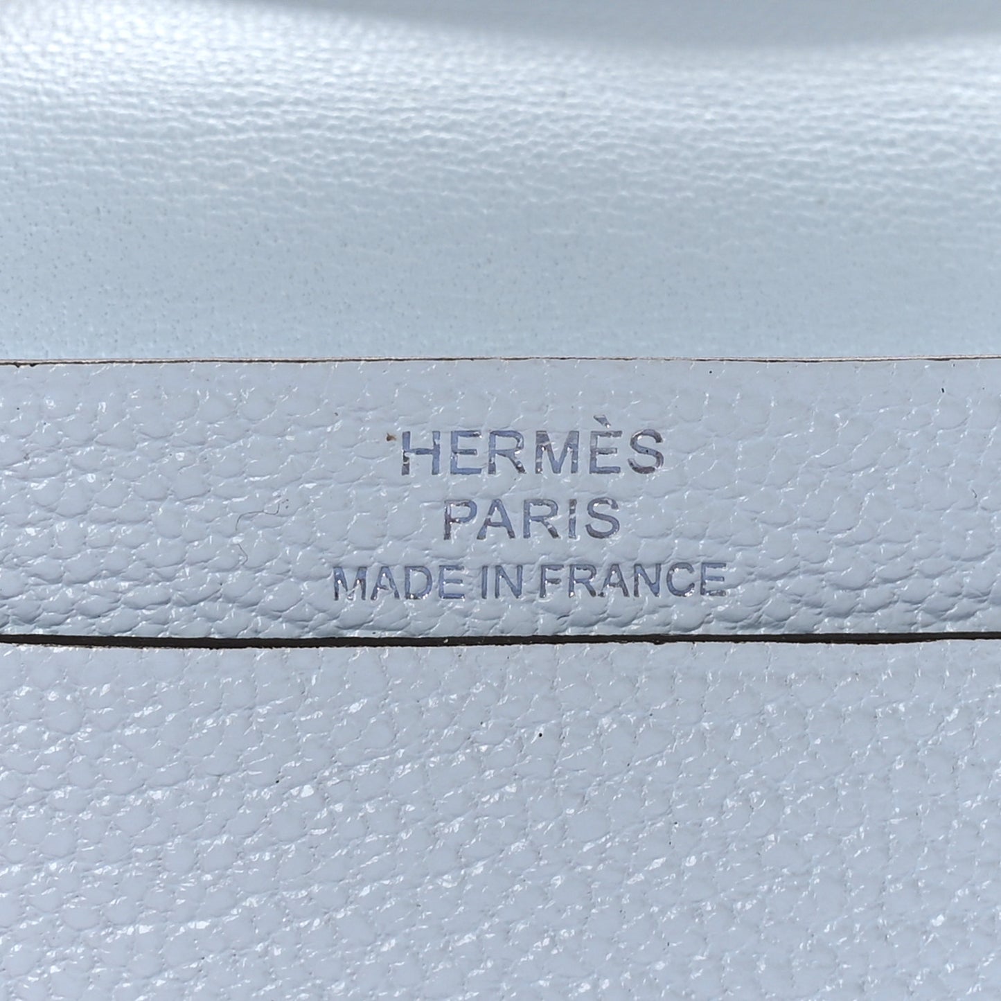 Chevre Mysore Bearn Card Holder Wallet Bleu Brume