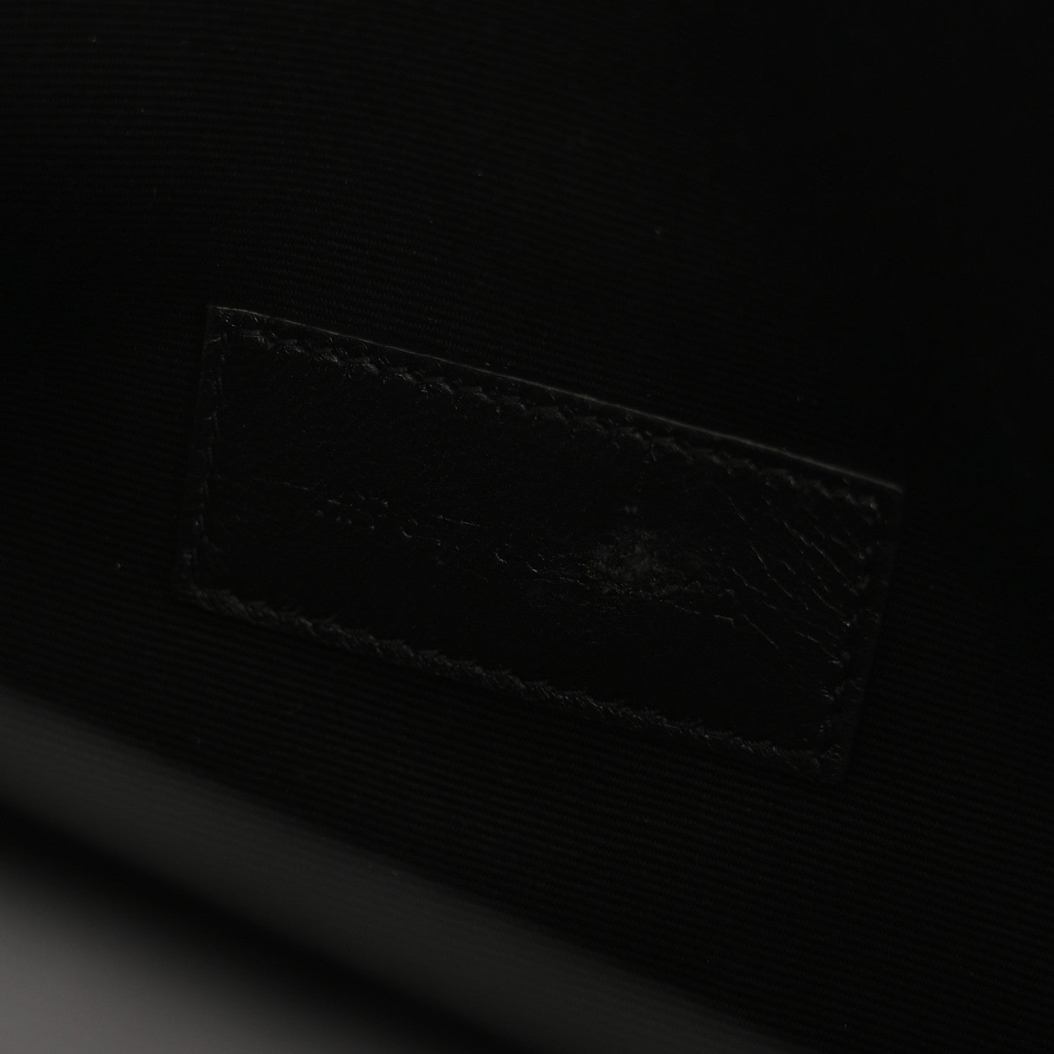 Saint Laurent Grain De Poudre Matelasse Chevron Monogram Envelope Natural Dark 7 of 10