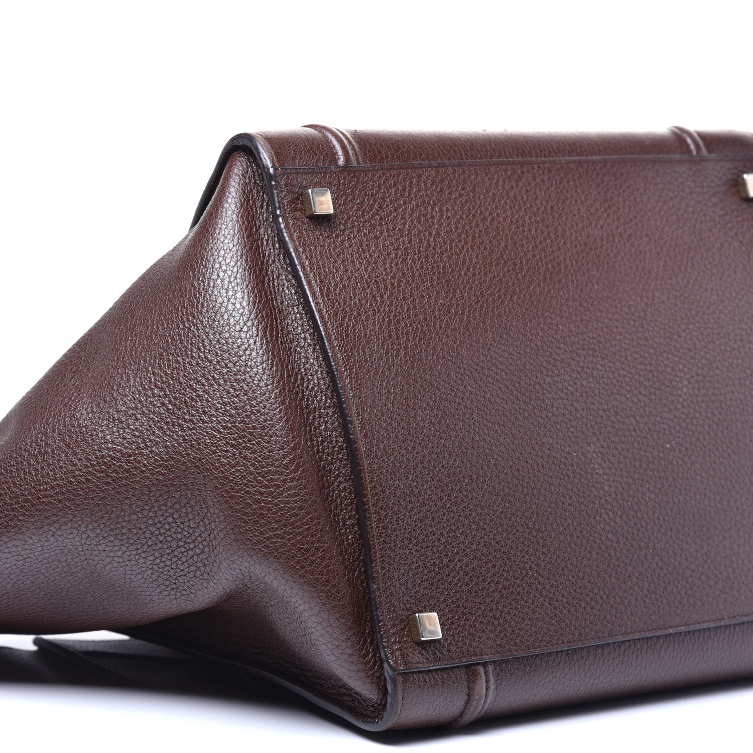 Celine Grained Calfskin Medium Phantom Luggage Brown 7 of 8