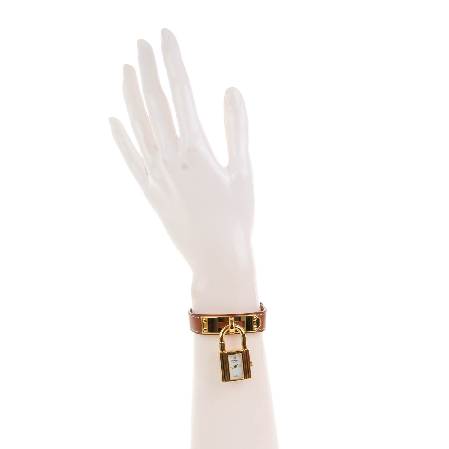 Stainless Steel Barenia 20mm Kelly Cadena Quartz Watch Fauve