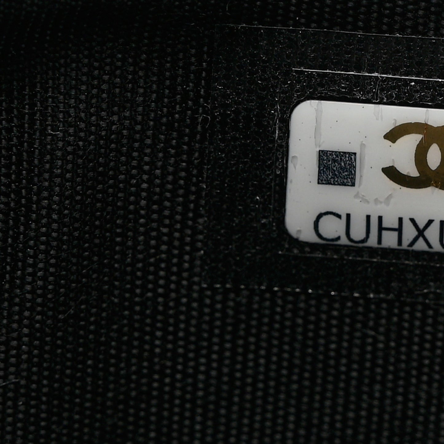 Lambskin Quilted Chanel 19 Card Holder Black