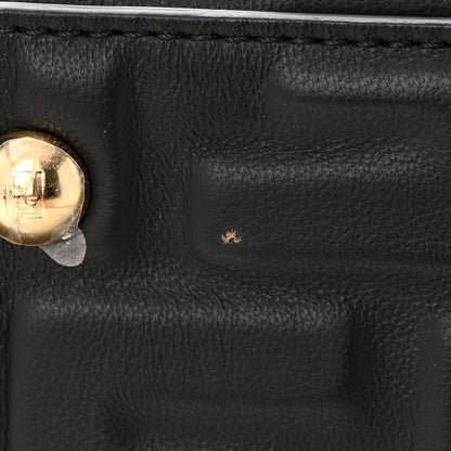 Fendi Nappa FF 1974 Embossed Small FF Tote Black 11 of 11