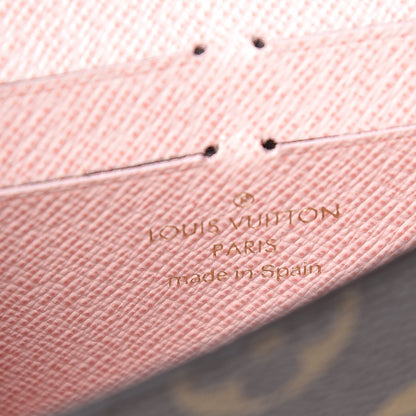 Louis Vuitton Monogram Jeanne Wallet Rose Ballerine 8 of 16