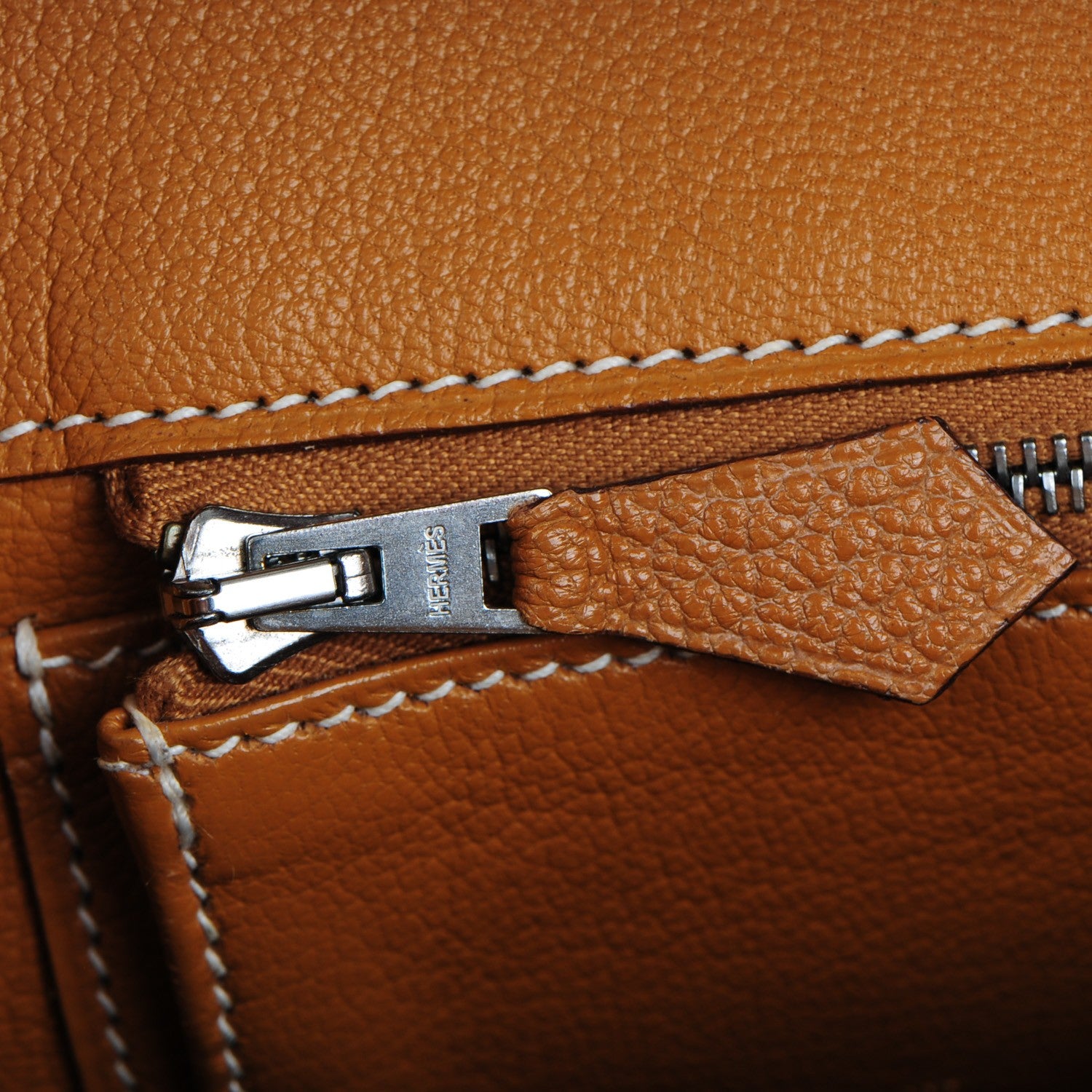 Hermes Chevre De Coromandel HAC Birkin 28 Caramel 12 of 26