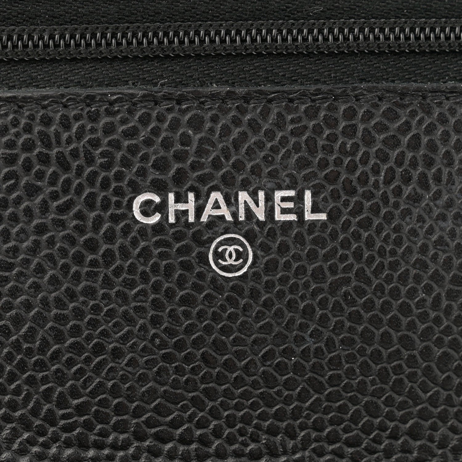 Chanel Caviar Quilted Wallet on Chain WOC Black 6 of 17