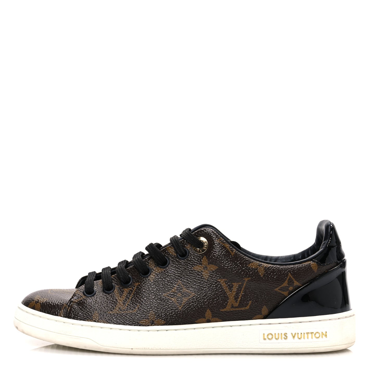 Patent Monogram Frontrow Sneakers 37