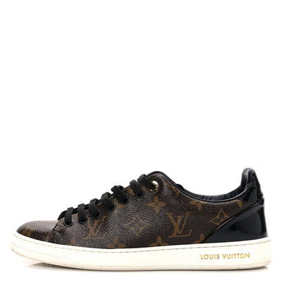 Louis Vuitton Patent Monogram Frontrow Sneakers 37 1 of 14