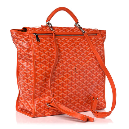Goyard Goyardine Saint Leger Soft Briefcase Backpack Orange 3 of 18