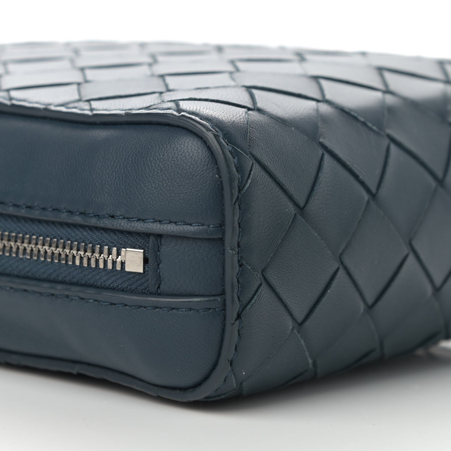 Bottega Veneta Nappa Intrecciato Crossbody Bag Celeste 8 of 9