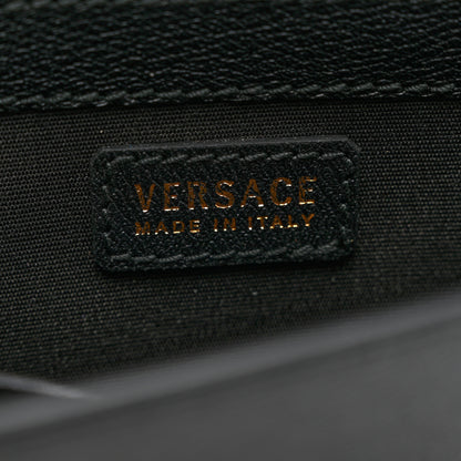 Versace Calfskin Medusa Continental Wallet Black 6 of 6