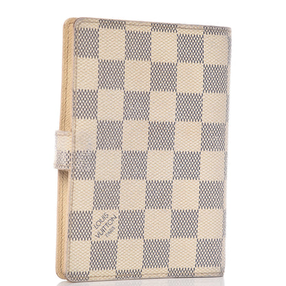 Louis Vuitton Damier Azur Small Ring Agenda Cover 3 of 11