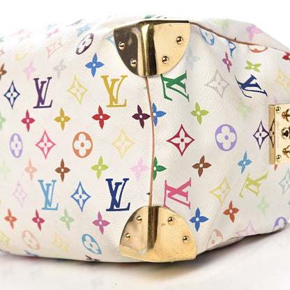 Louis Vuitton Monogram Multicolor Speedy 30 White 13 of 14