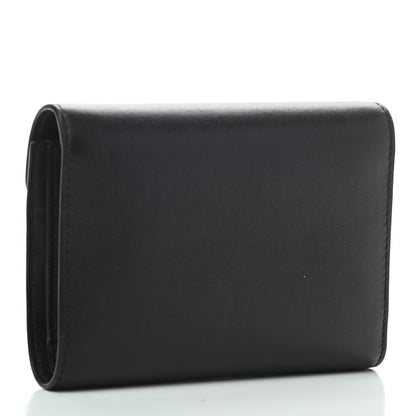 Delvaux Joy Calfskin Tempête Compact Wallet Black 3 of 6