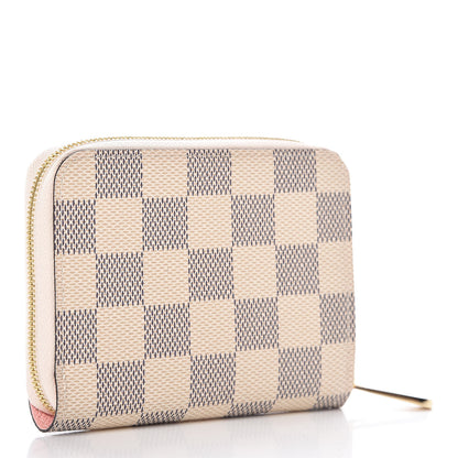 Louis Vuitton Damier Azur 2018 Christmas Animation Zippy Coin Purse 3 of 8