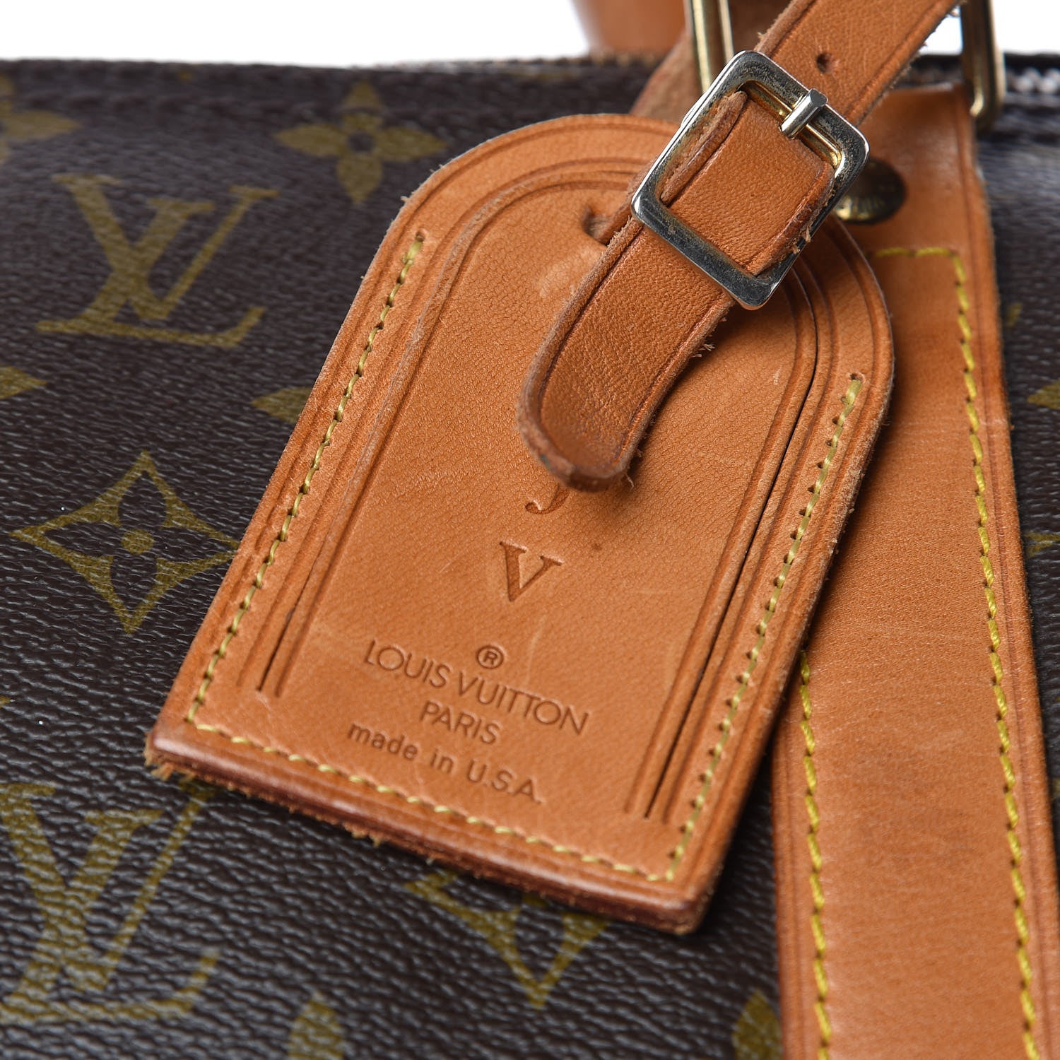 Louis Vuitton Monogram Keepall Bandouliere 60 9 of 19