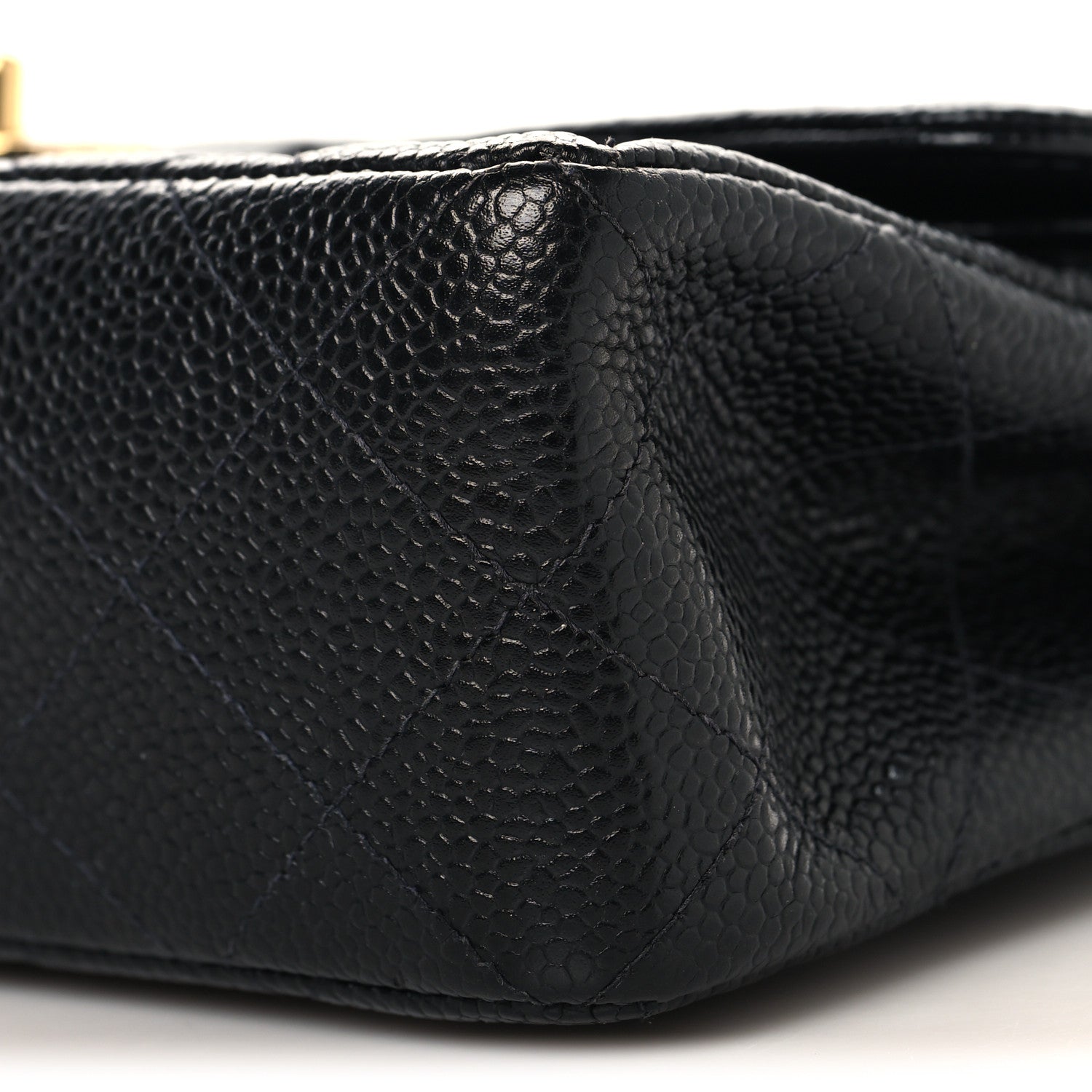 Chanel Caviar Quilted Small Double Flap Black 10 of 12