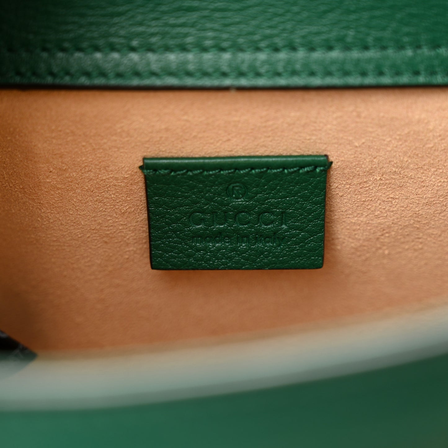 Wonka Grain Calfskin Mini Diana Tote Bag Green Yellow Fluo