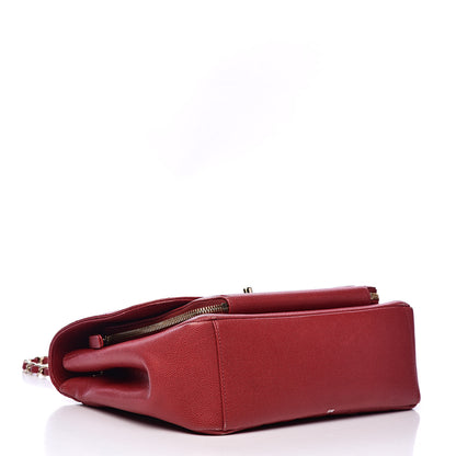 Chanel Caviar Quilted Large Business Affinity Flap Red 4 of 20