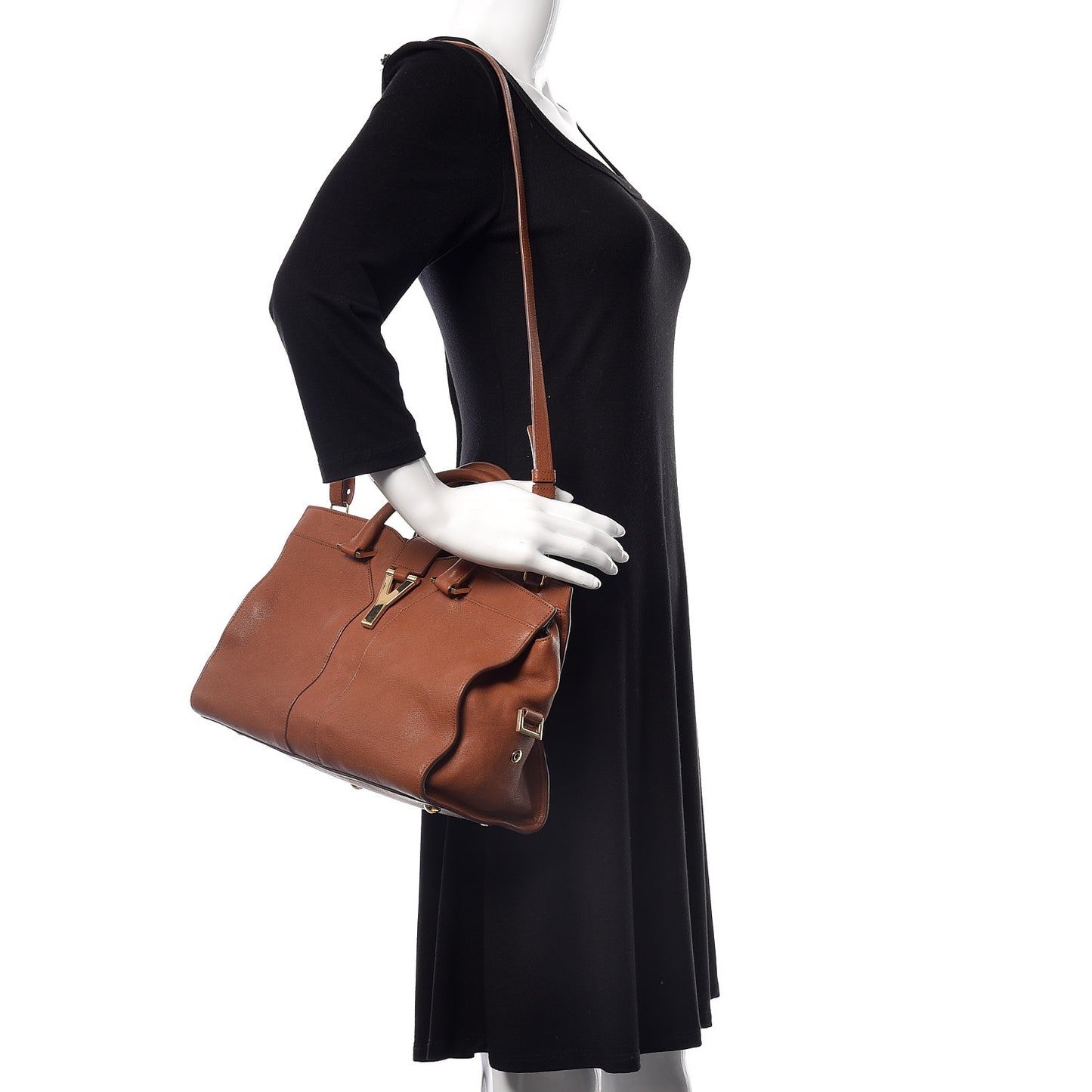 Sheepskin Small Cabas ChYc Brown