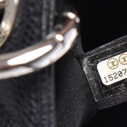 Chanel Caviar Quilted Grand Shopping Tote GST Black 7 of 9