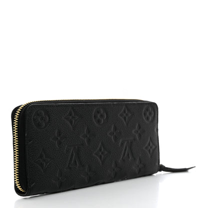 Louis Vuitton Empreinte Clemence Wallet Black 3 of 6