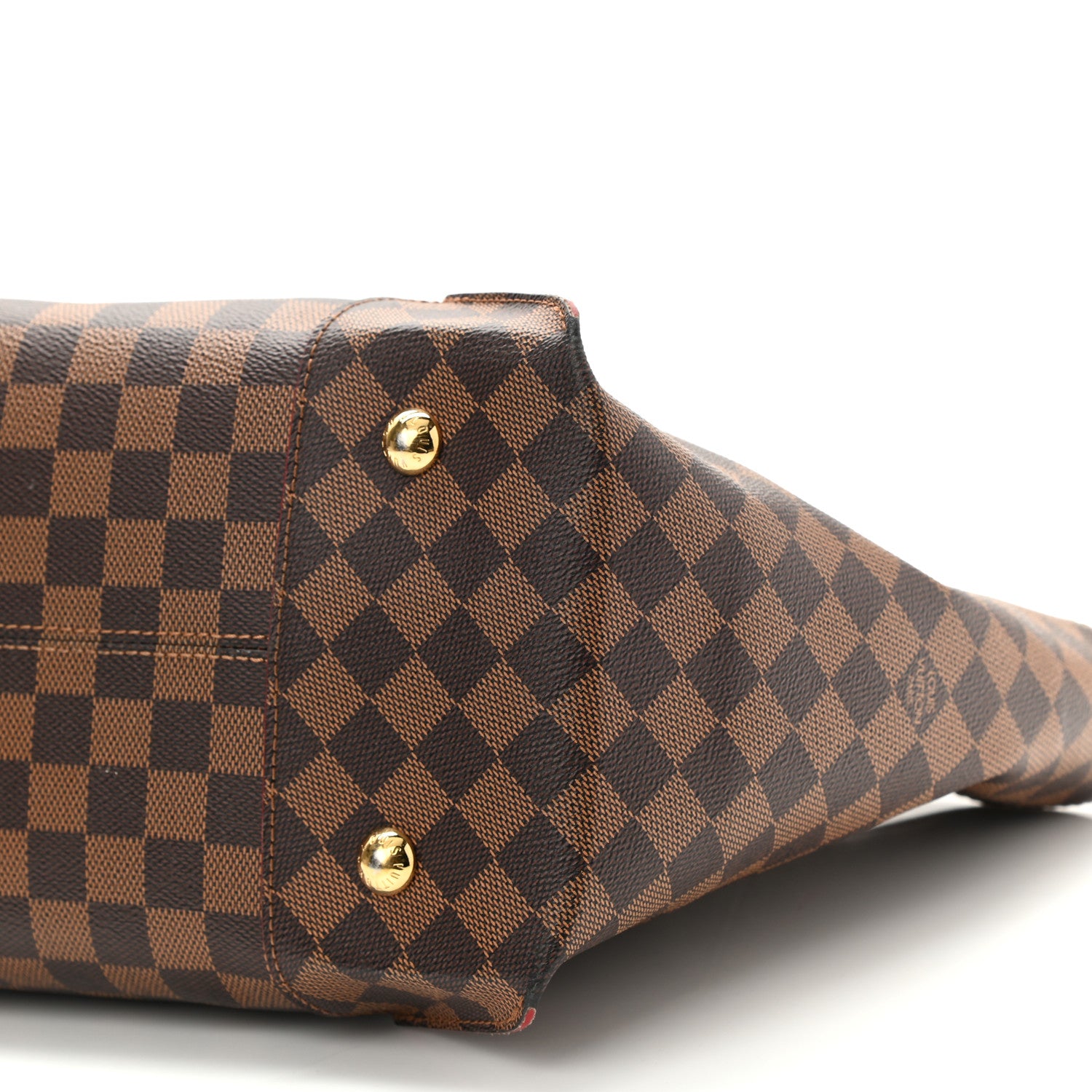 Louis Vuitton Damier Ebene Caissa Tote MM Cherry 11 of 11