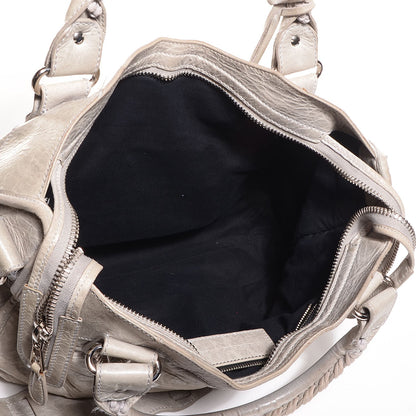 Balenciaga Agneau Giant 21 Silver Hardware City Argent 8 of 12