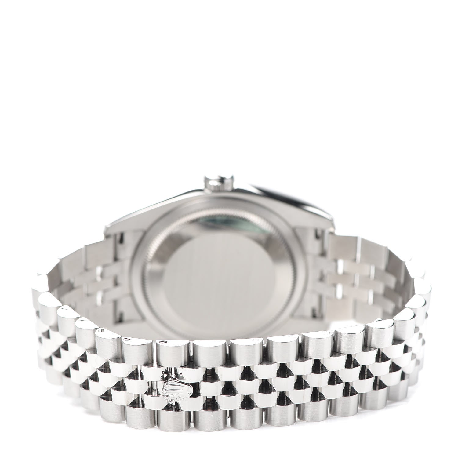 Rolex Stainless Steel 18K White Gold Diamond 36mm Oyster Perpetual Datejust Watch Black 116234 3 of 6