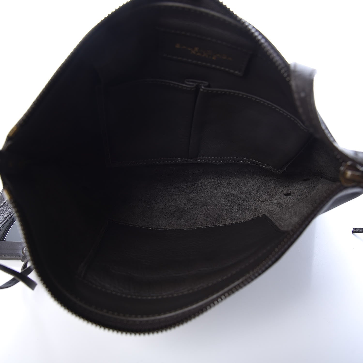 Balenciaga Calfskin Papier Neo Crossbody Grey 7 of 9