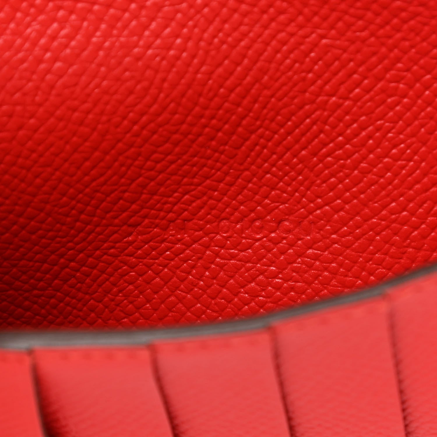 Hermes Epsom Medium Kelly Wallet Rouge Tomate 7 of 7