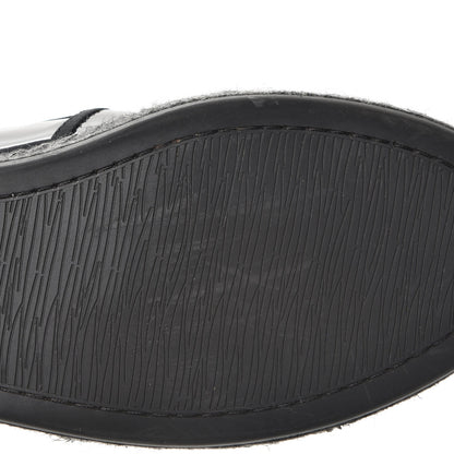Chanel Patent Calfskin CC Mocassin Loafer Espadrilles 38 Black 9 of 10