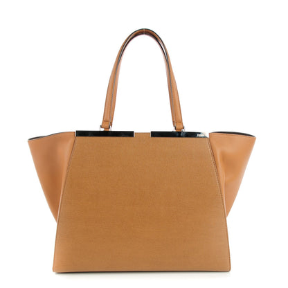 Fendi Vitello Elite Flamingo Large 3Jours Tote Orzo 1 of 8