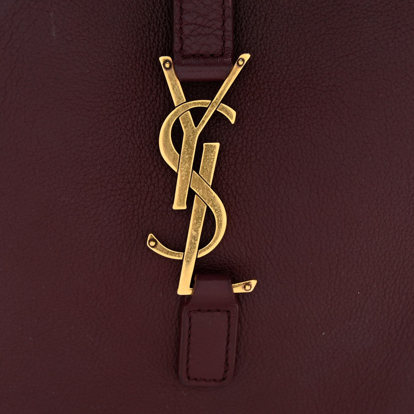 Smooth Calfskin Small Le 5 A 7 Soft Hobo Rouge Legion