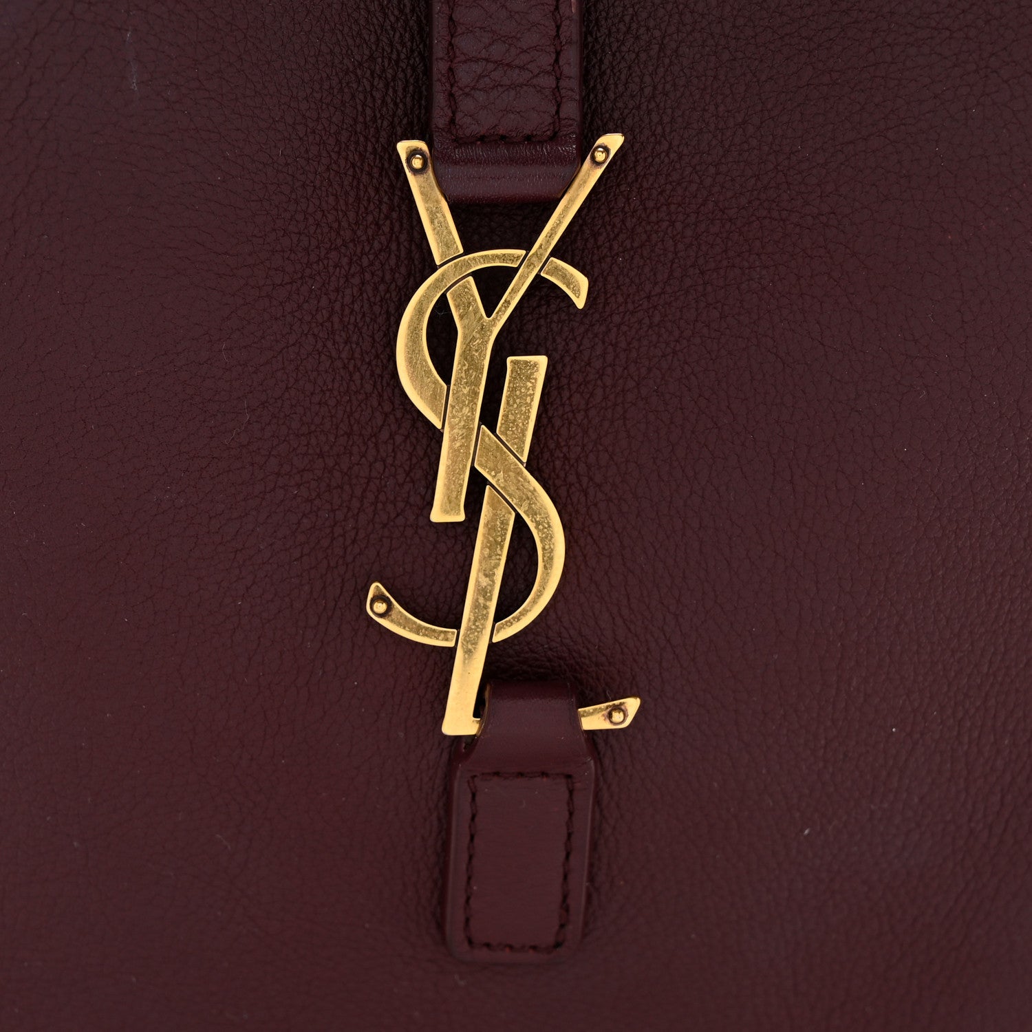 Saint Laurent Smooth Calfskin Small Le 5 A 7 Soft Hobo Rouge Legion 13 of 15