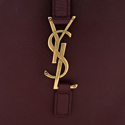 Saint Laurent Smooth Calfskin Small Le 5 A 7 Soft Hobo Rouge Legion 13 of 15