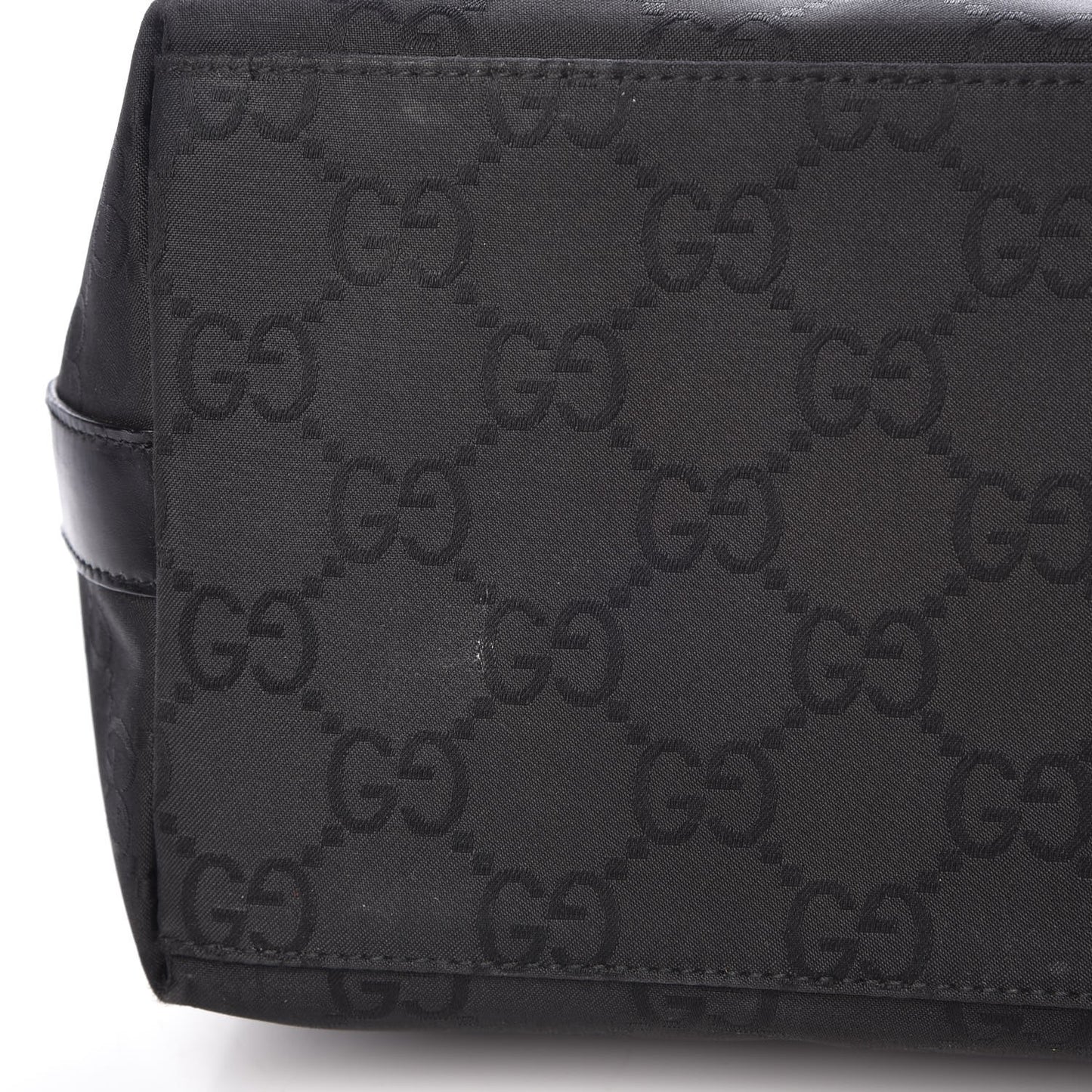 Nylon Monogram Hobo Black
