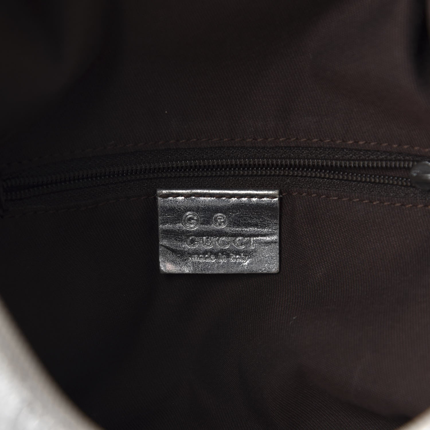 Gucci Metallic Guccissima Hobo Silver 8 of 12