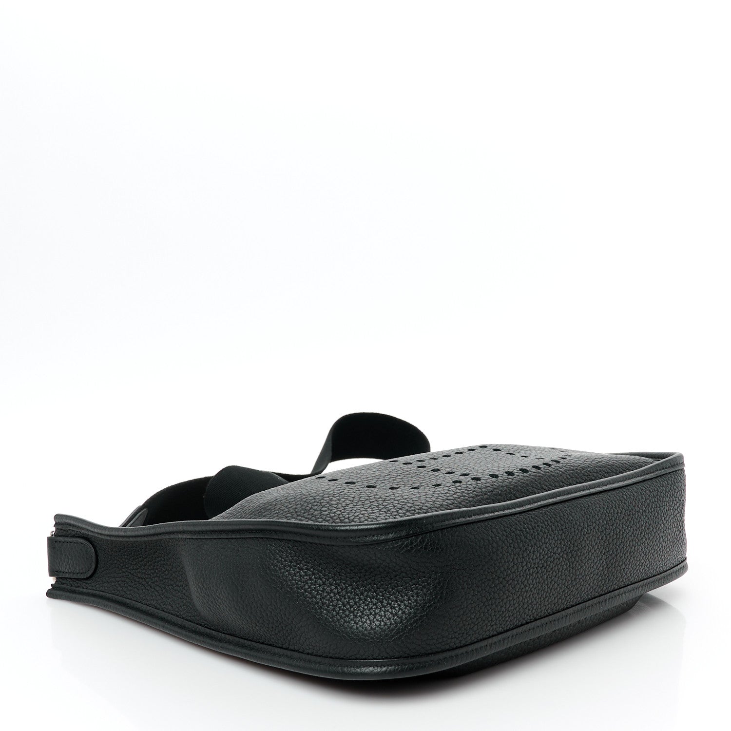 Hermes Taurillon Clemence Evelyne PM Black 4 of 10