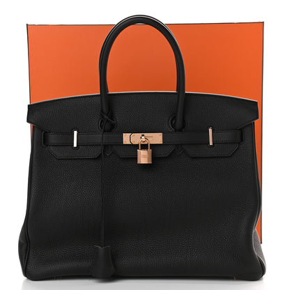 Hermes Togo Birkin 35 Black 11 of 11