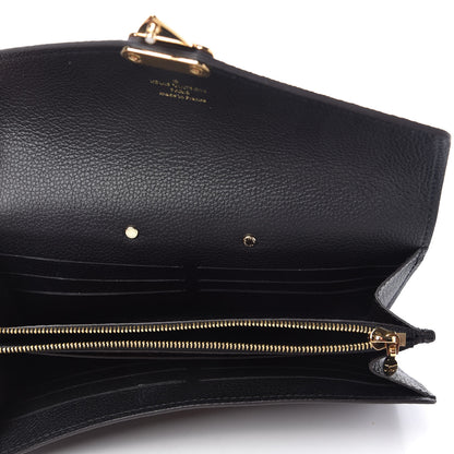 Louis Vuitton Monogram Pallas Wallet Black 5 of 9