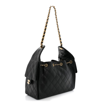 Chanel Caviar Quilted Small Chanel 25 Handbag Black 3 of 11