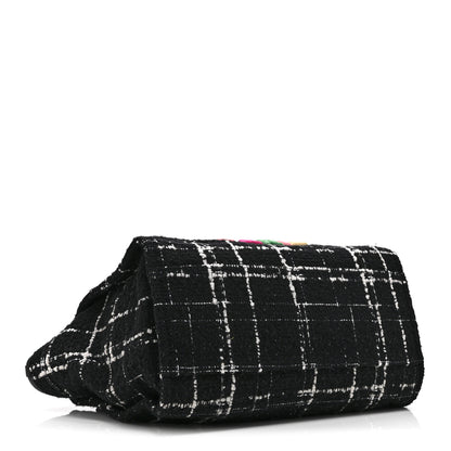Chanel Tweed Medium Deauville Tote Black White Multicolor 5 of 11