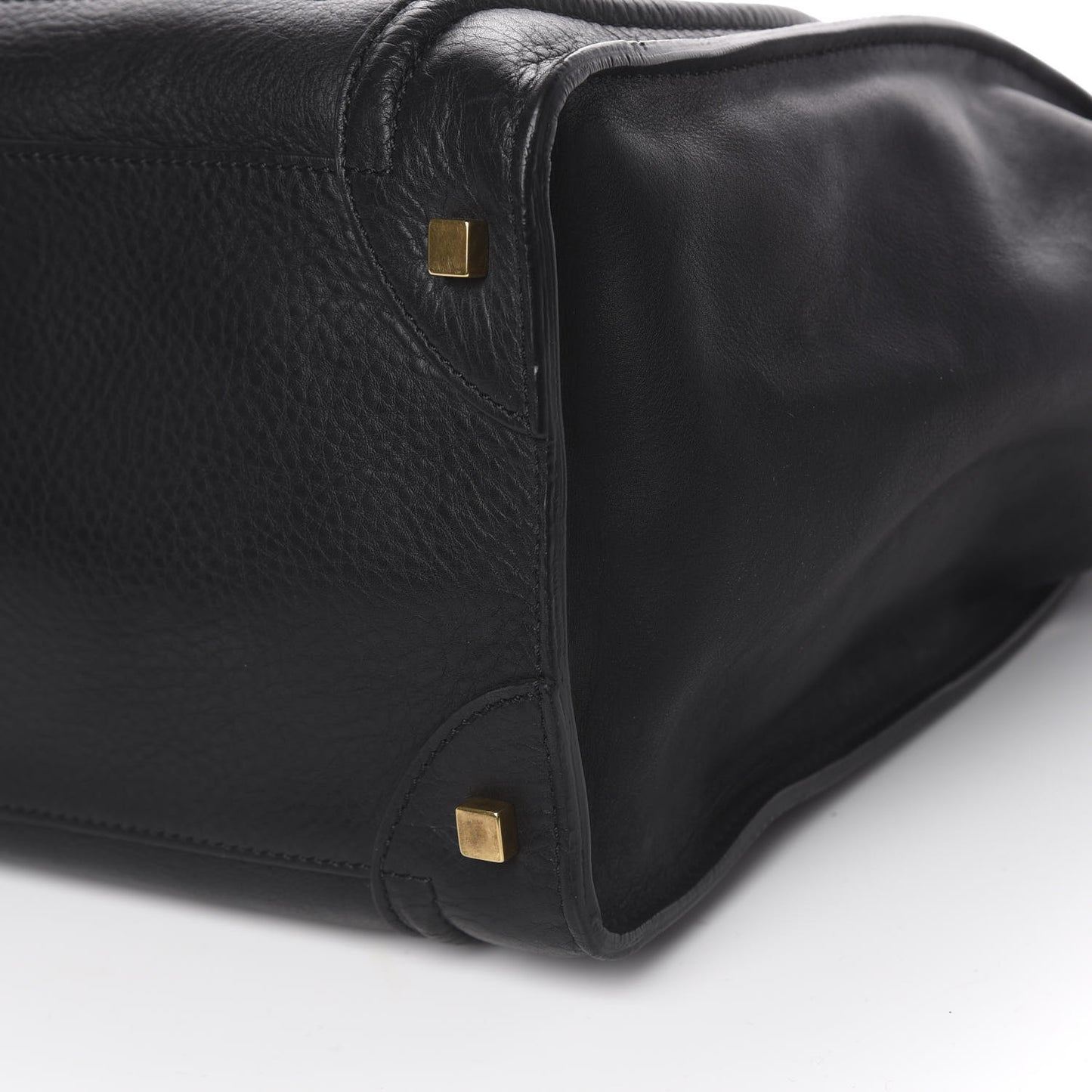 Supple Calfskin Mini Luggage Black