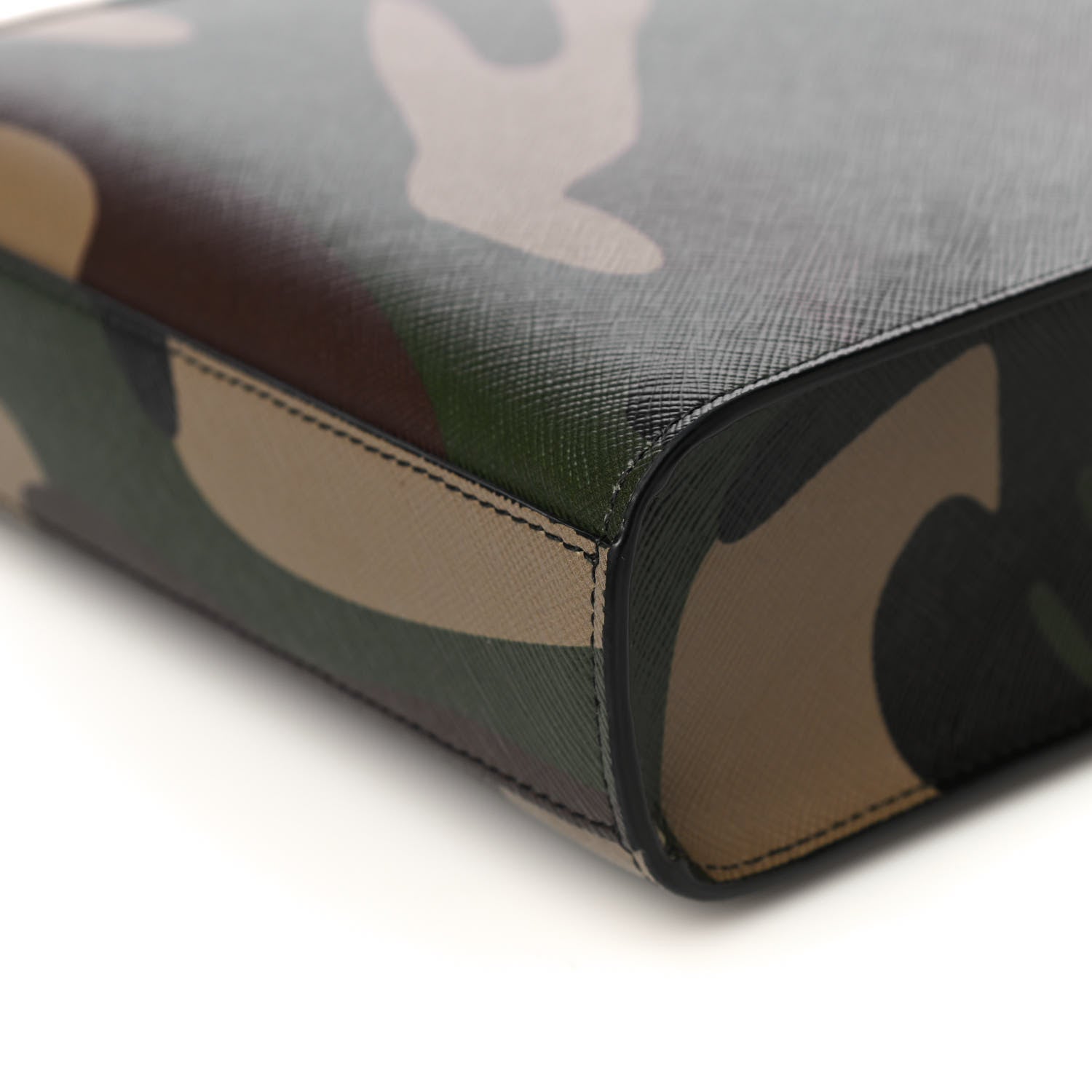 Celine Canvas Calfskin Mini Vertical Cabas Khaki 11 of 12