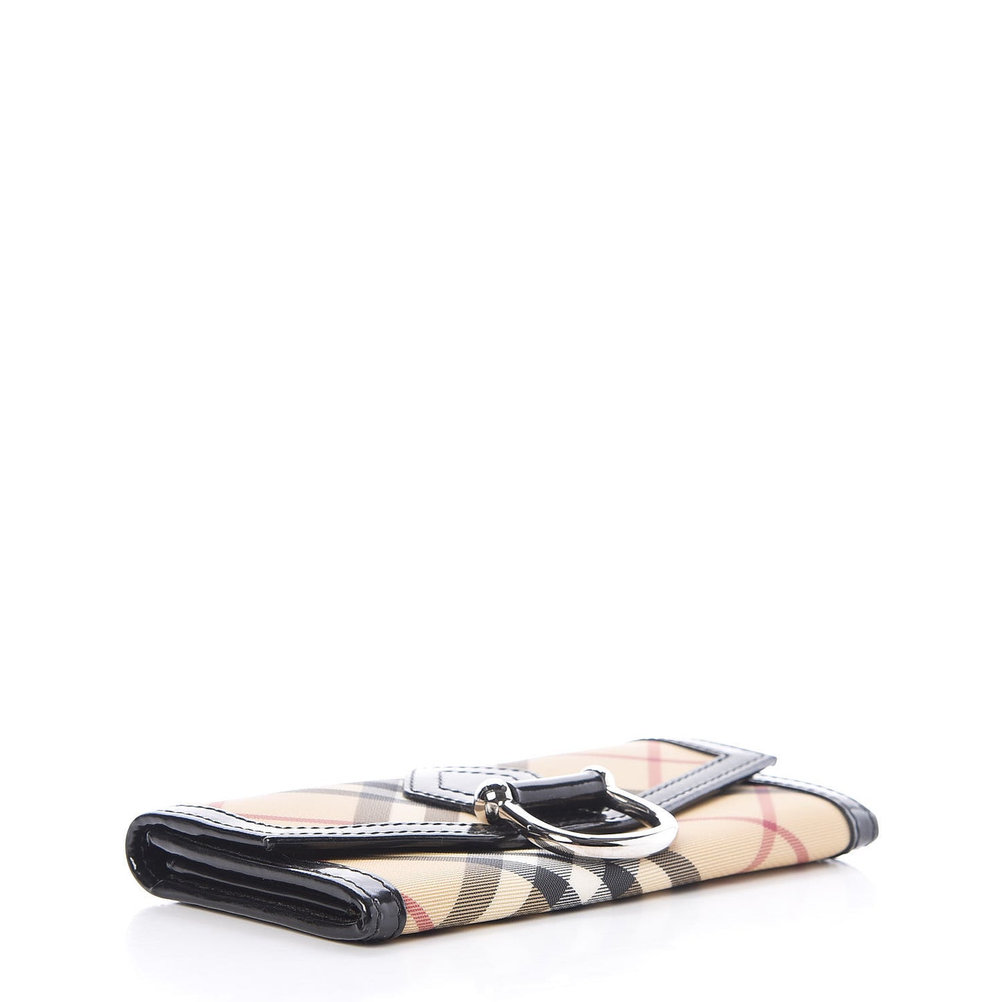 Nova Check Continental Wallet Black