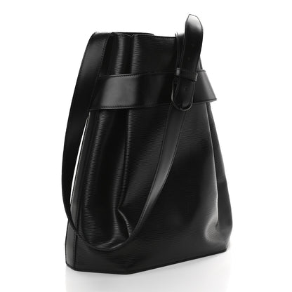Louis Vuitton Epi Sac D'Epaule GM Black 3 of 9